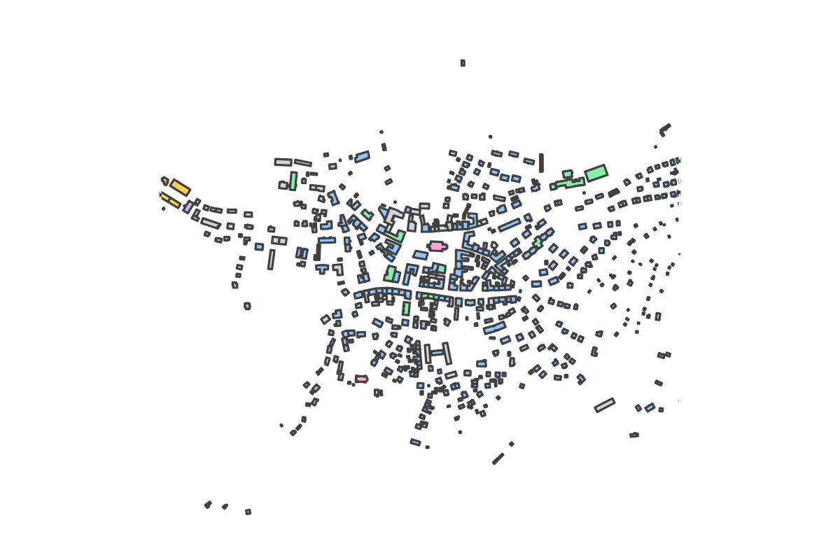 Program breakdown map