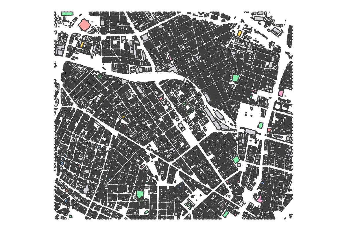 Program breakdown map