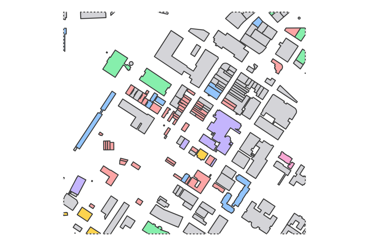 Program breakdown map