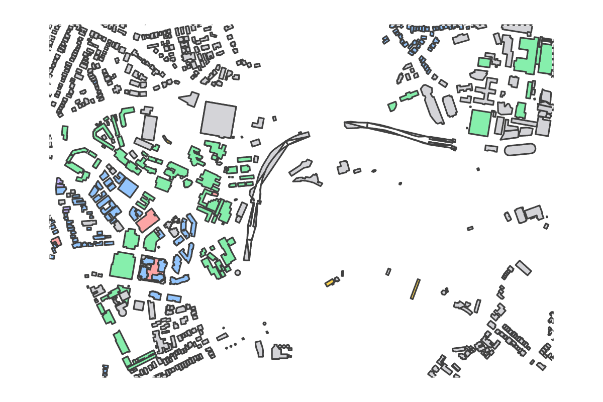 Program breakdown map