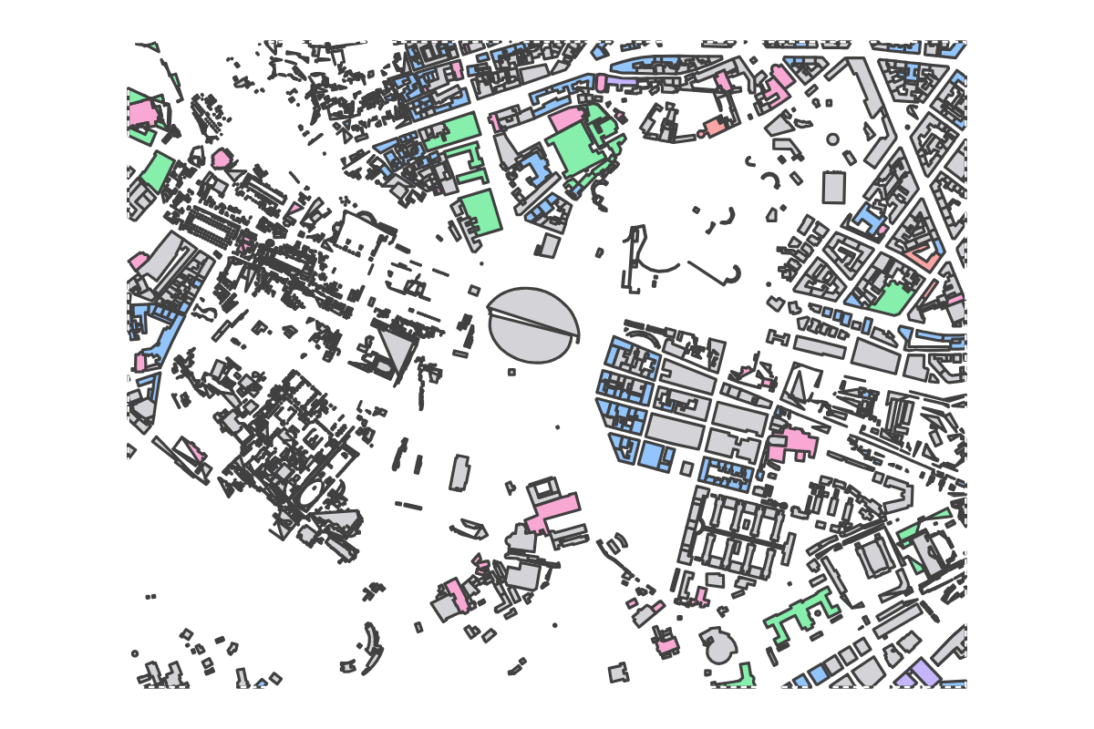 Program breakdown map
