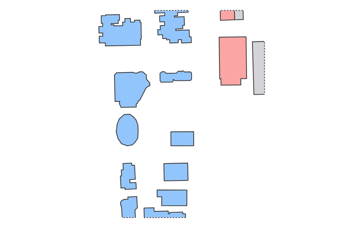 Program breakdown map