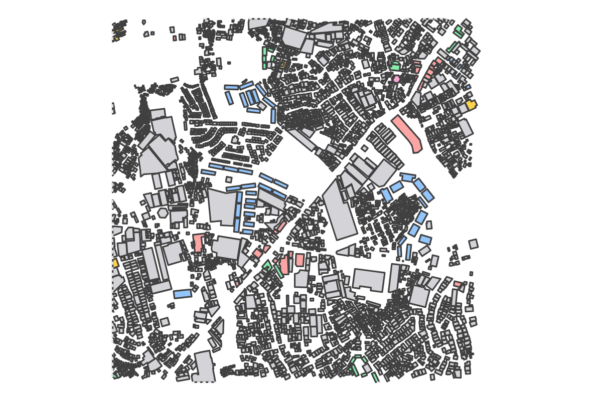 Program breakdown map