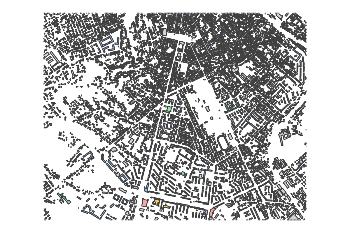 Program breakdown map