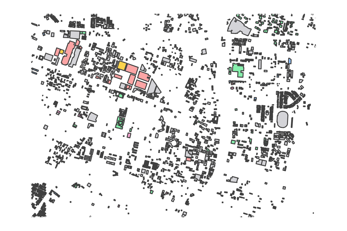 Program breakdown map
