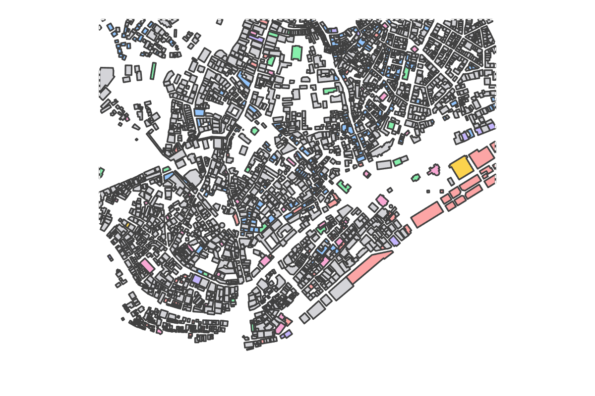 Program breakdown map