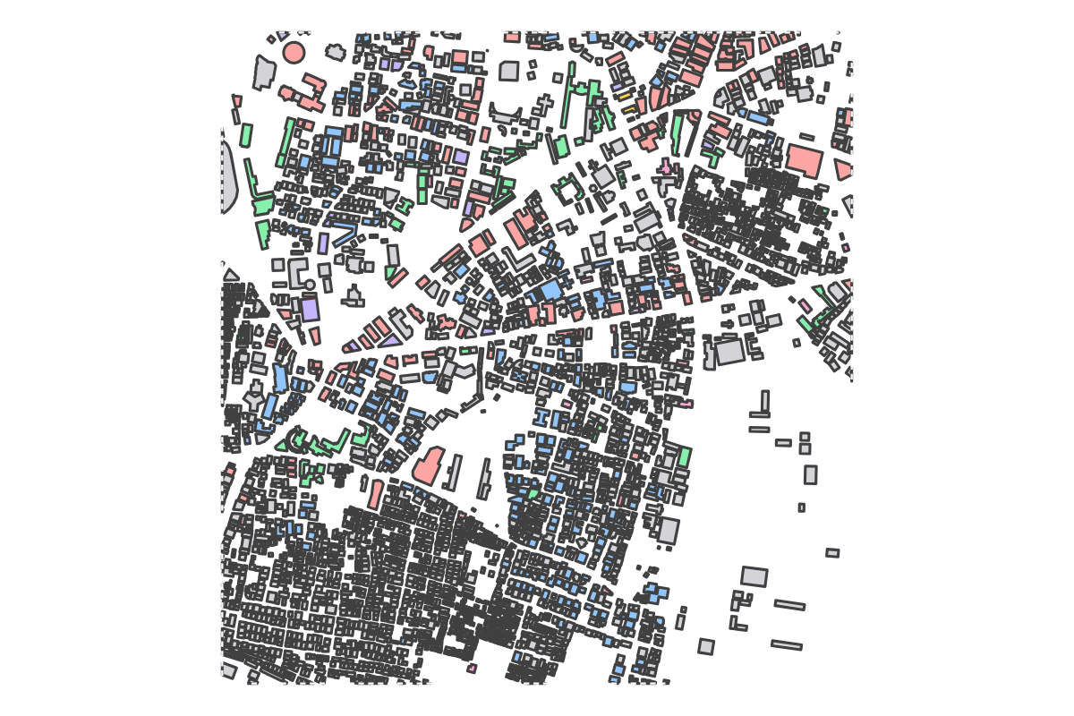 Program breakdown map