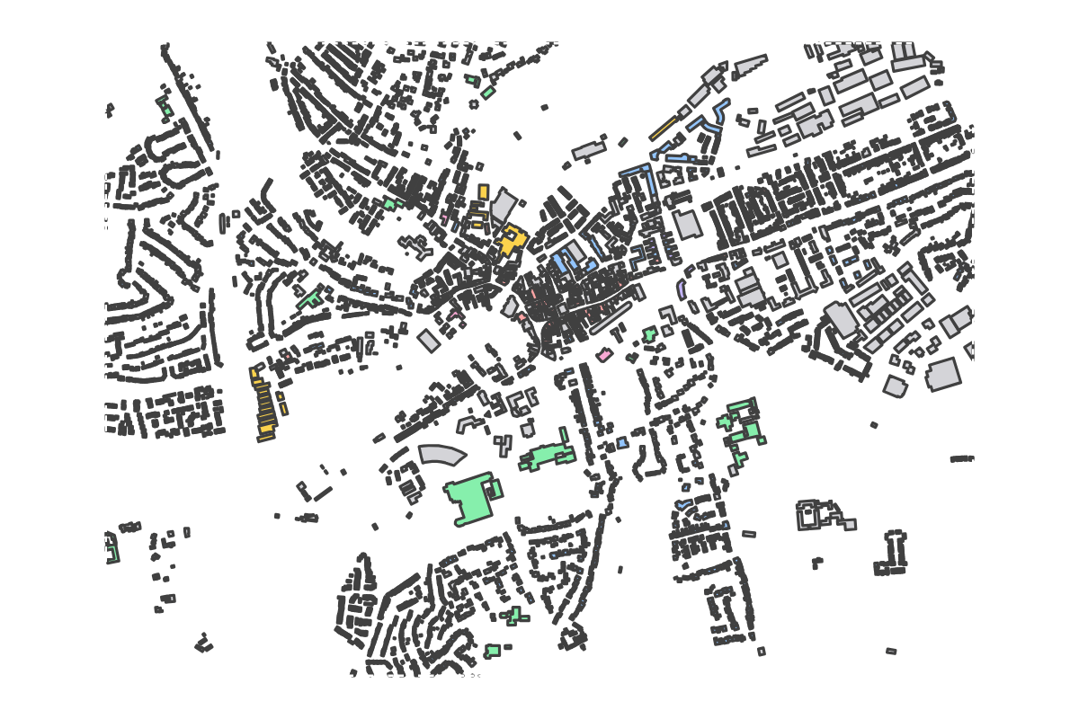 Program breakdown map