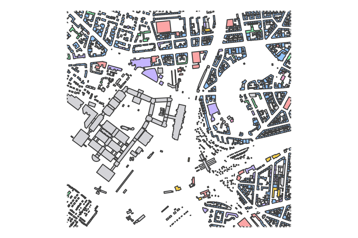 Program breakdown map