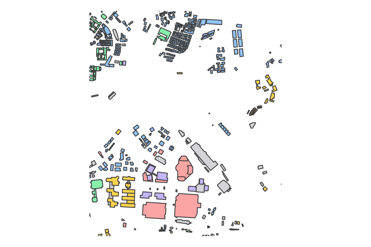 Program breakdown map
