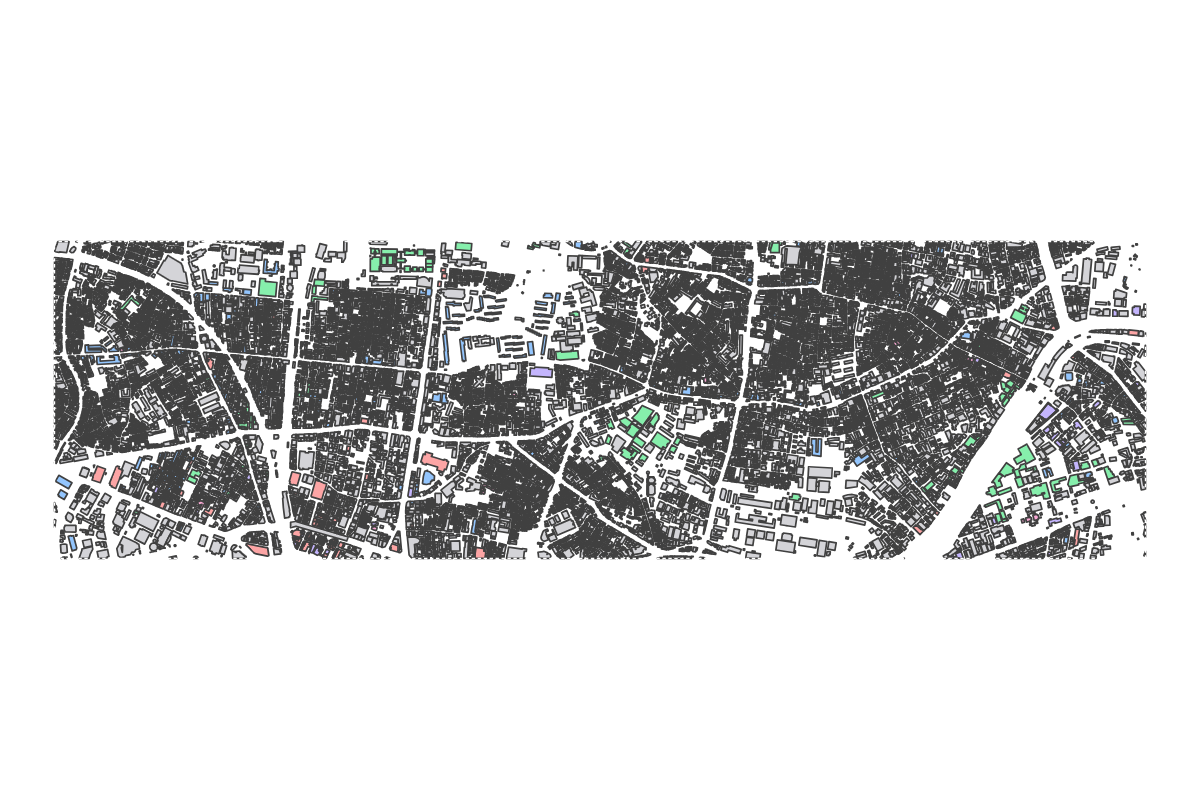 Program breakdown map