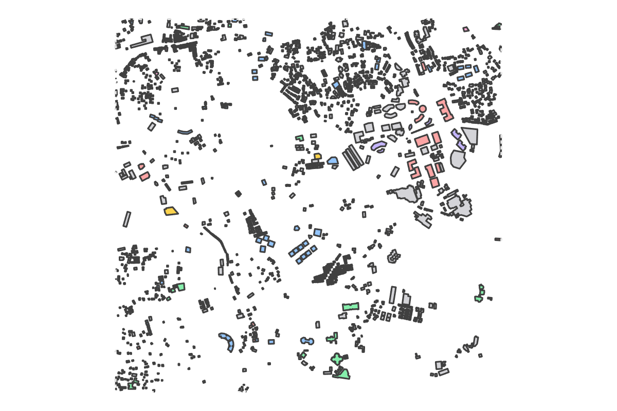 Program breakdown map