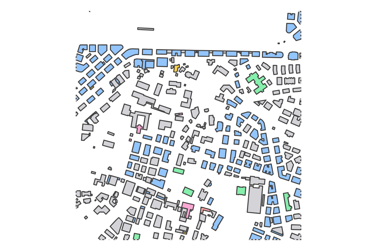 Program breakdown map