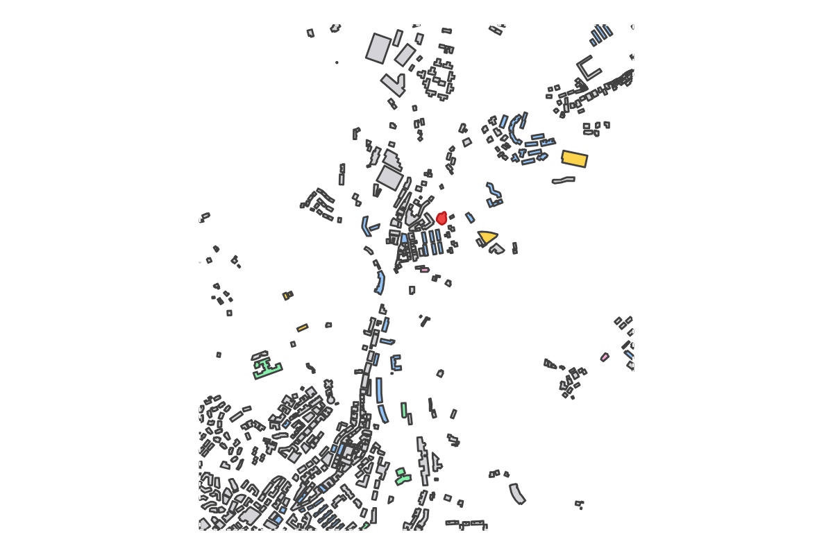 Program breakdown map