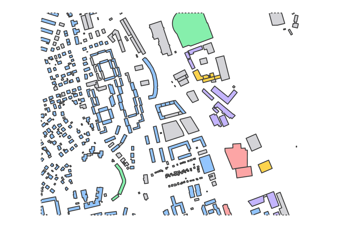 Program breakdown map