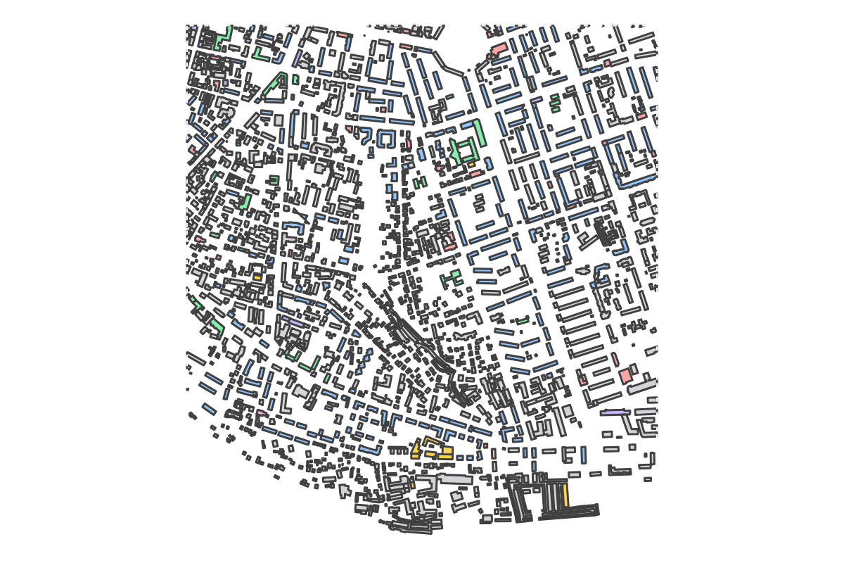 Program breakdown map