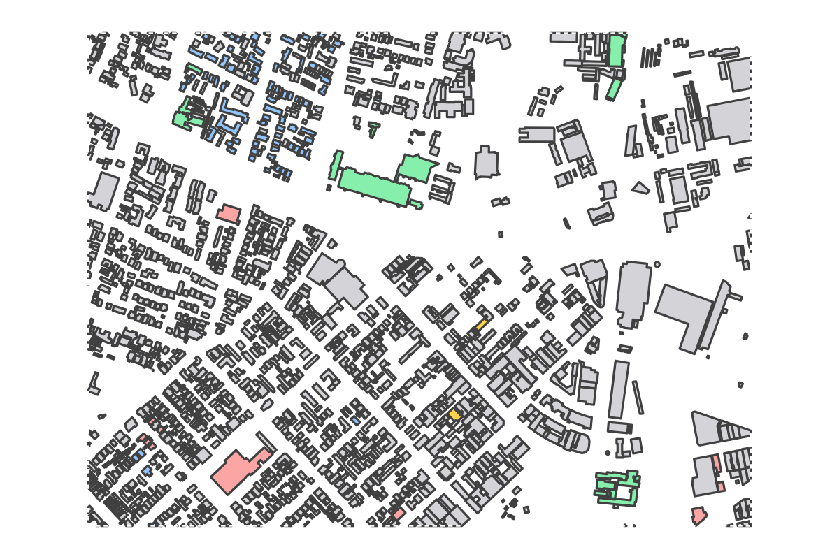 Program breakdown map