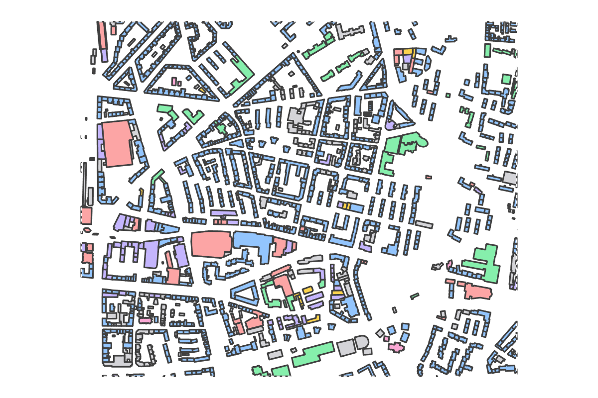 Program breakdown map