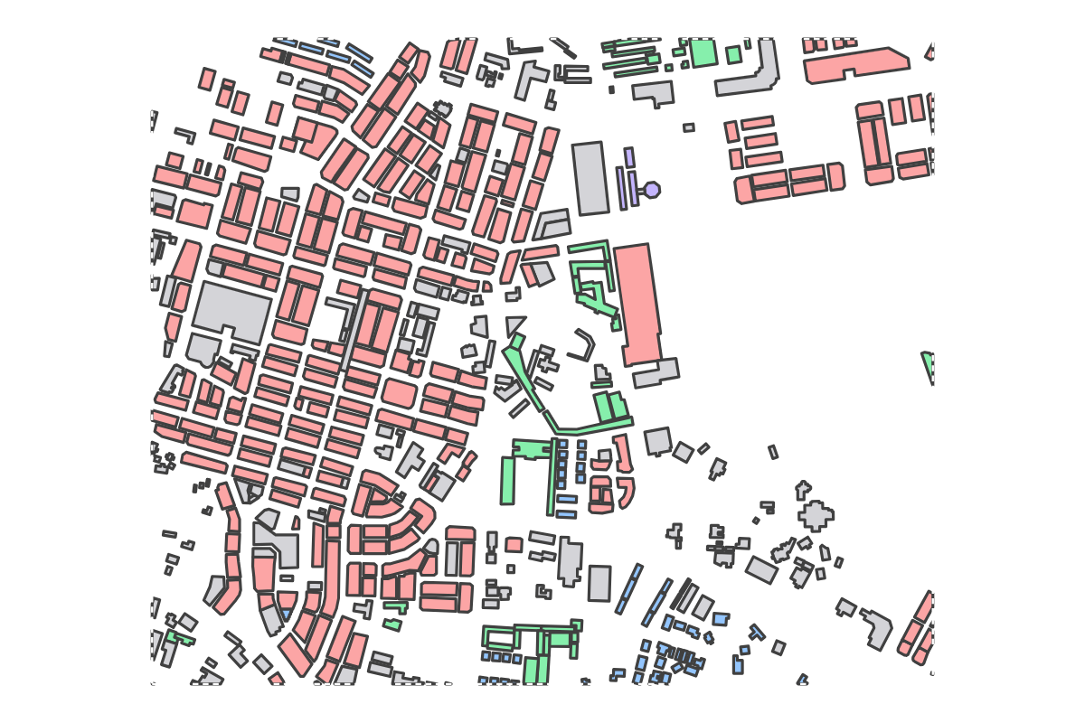 Program breakdown map