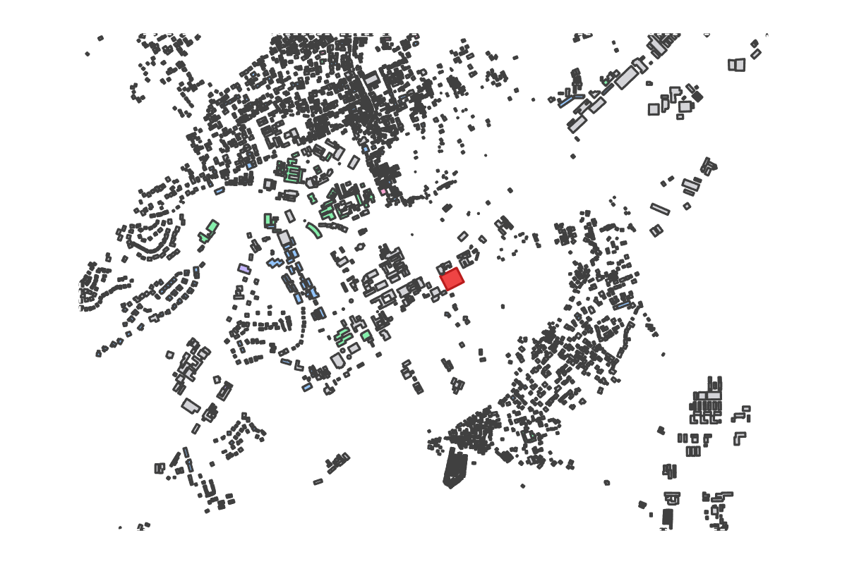Program breakdown map