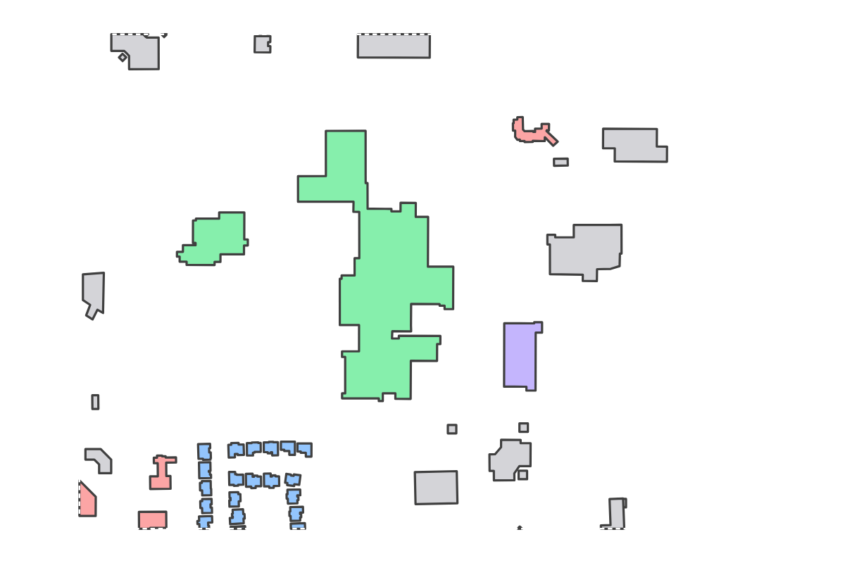 Program breakdown map