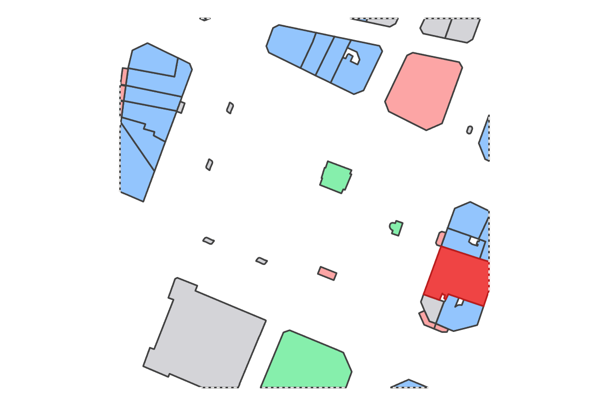 Program breakdown map