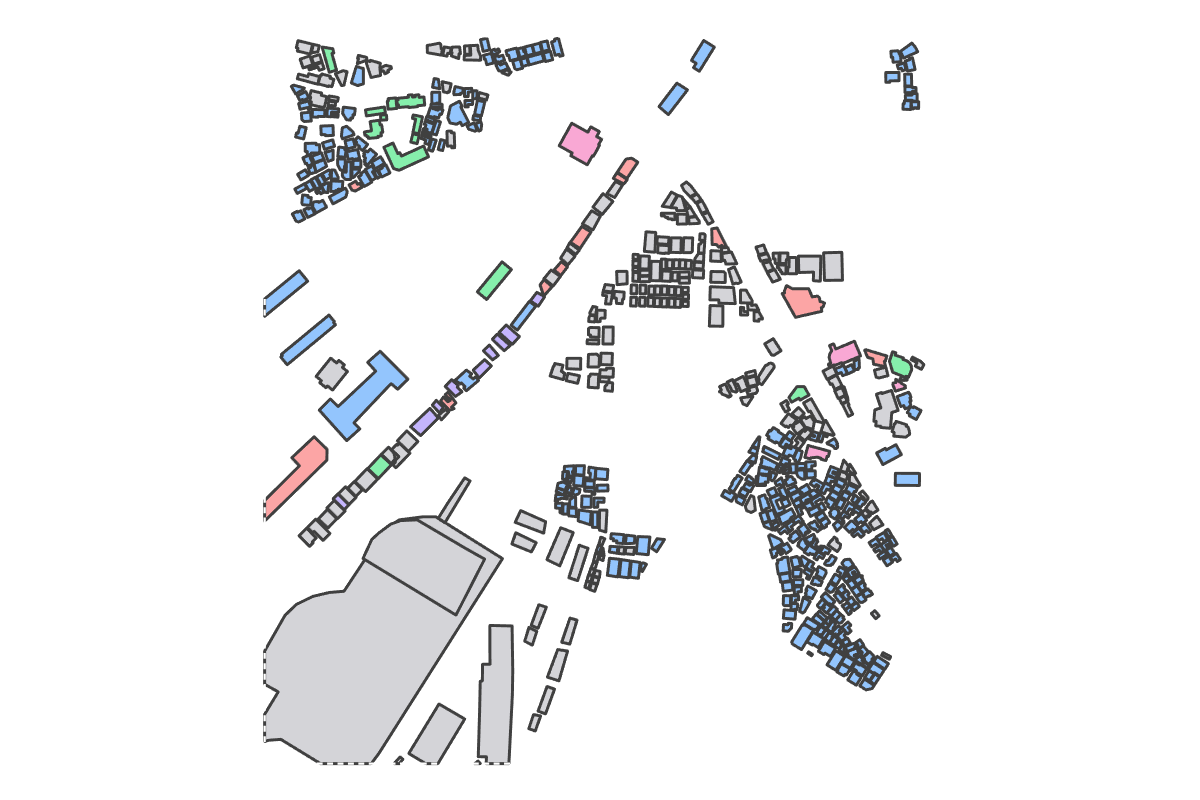 Program breakdown map