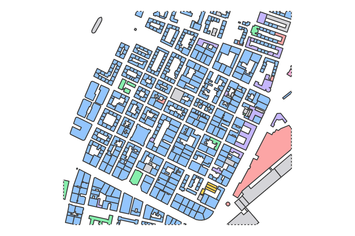 Program breakdown map