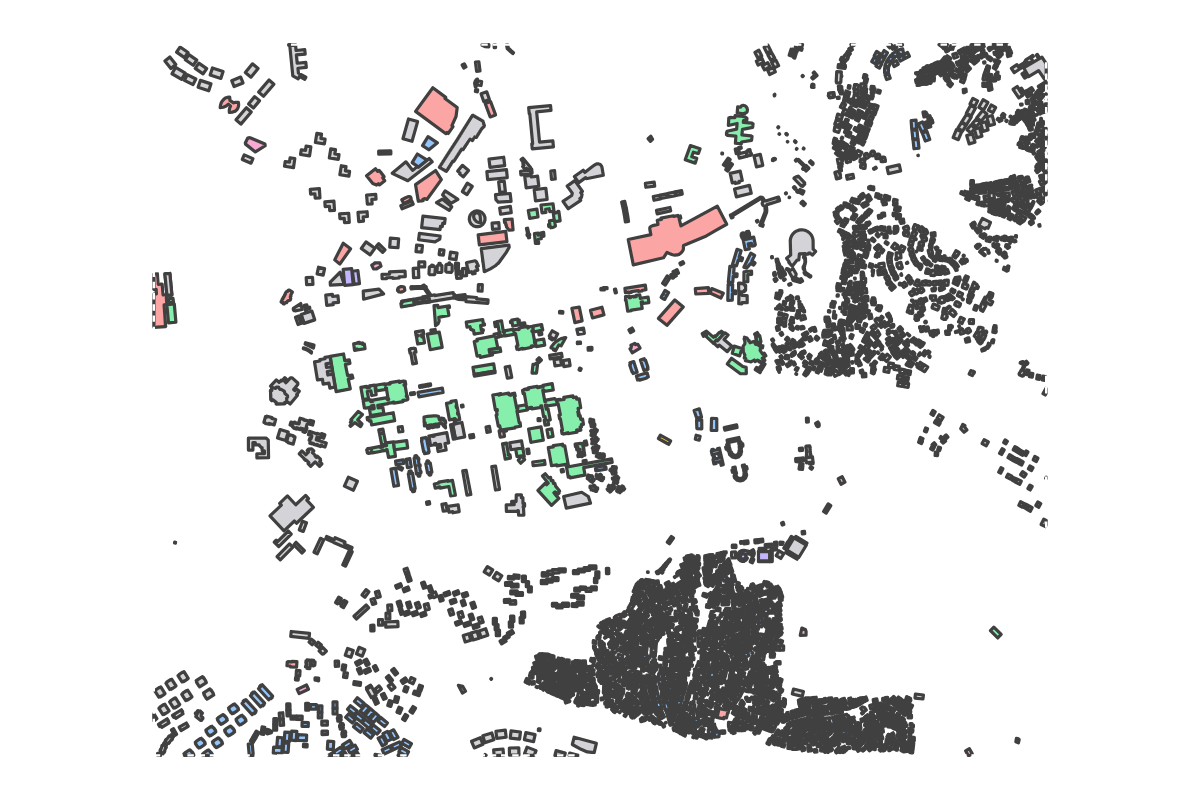 Program breakdown map