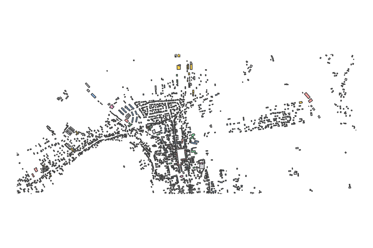 Program breakdown map