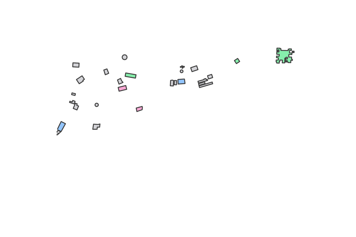 Program breakdown map