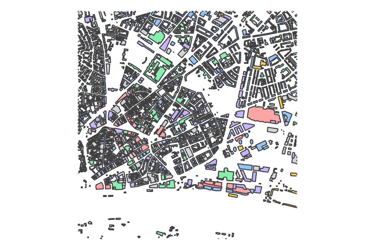 Program breakdown map