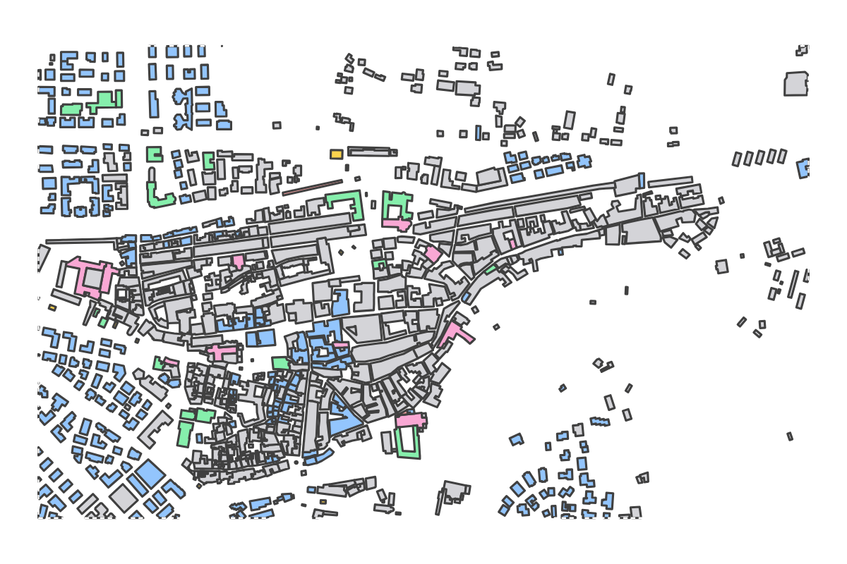 Program breakdown map