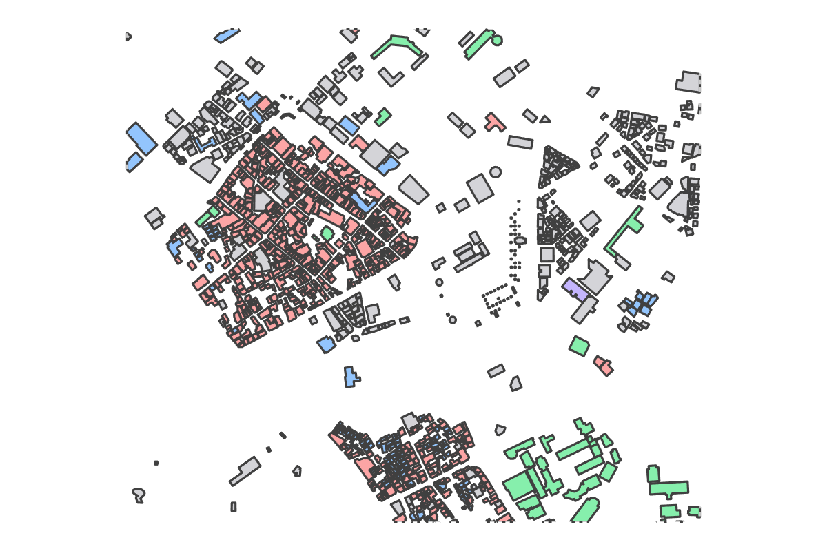 Program breakdown map