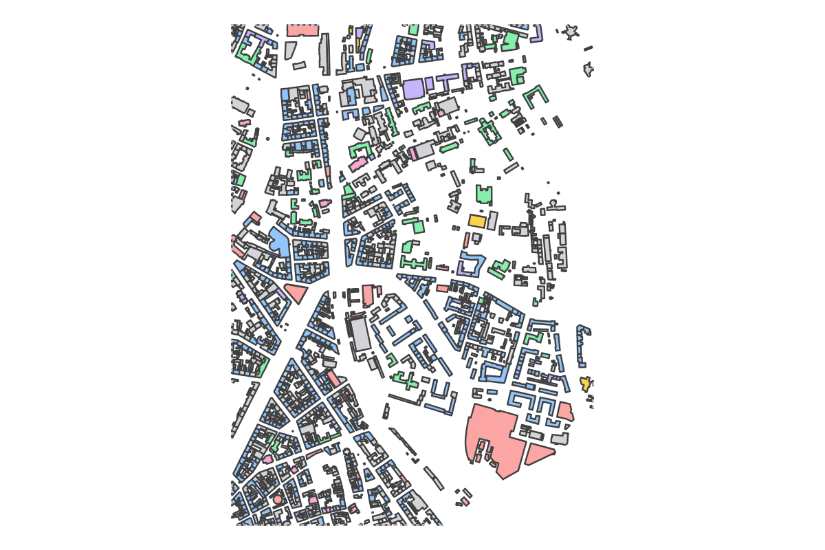 Program breakdown map