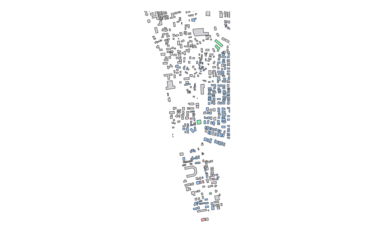 Program breakdown map