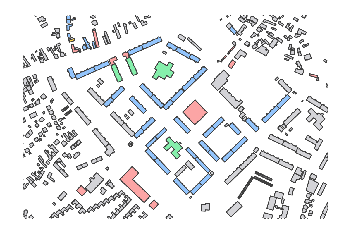 Program breakdown map