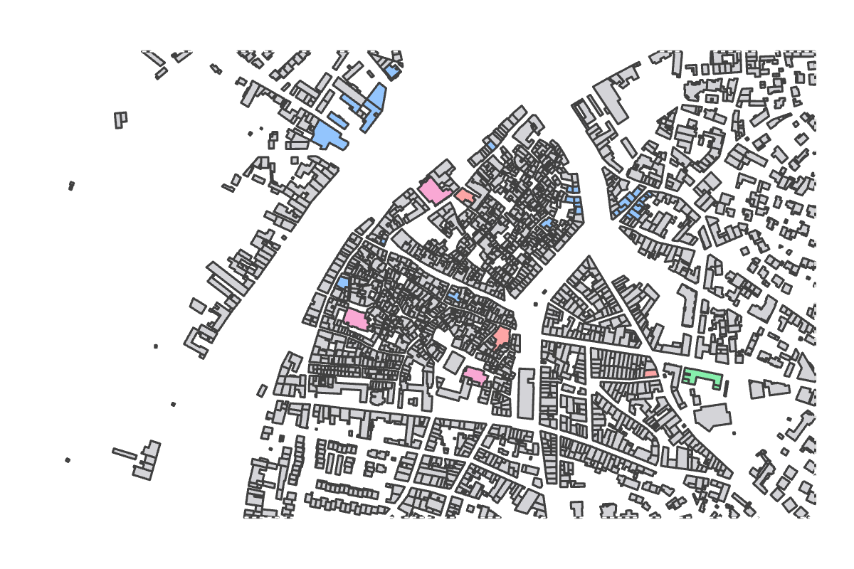 Program breakdown map