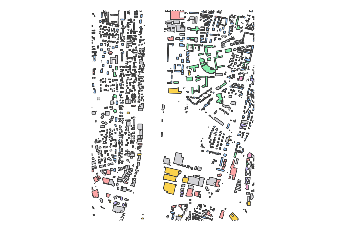 Program breakdown map