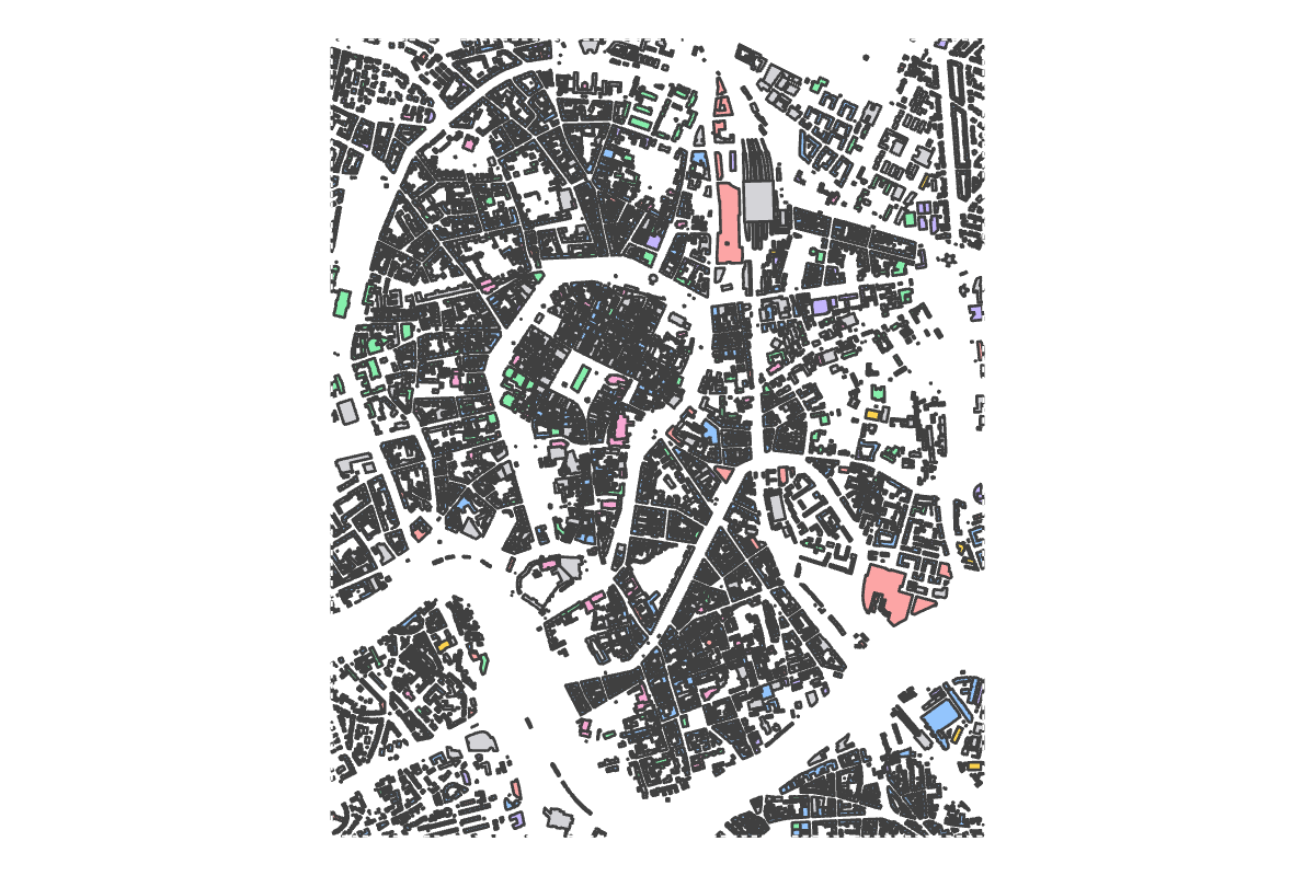 Program breakdown map