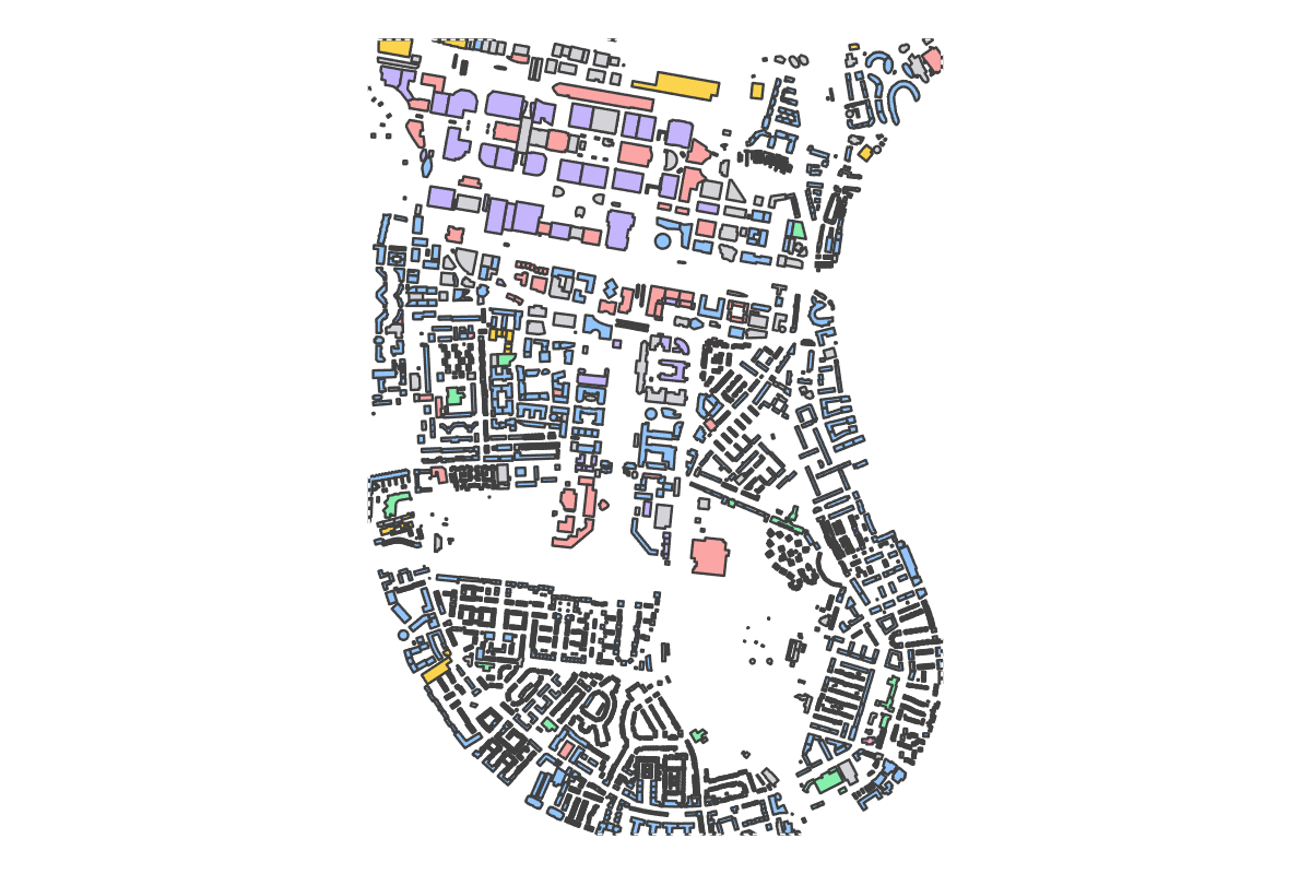 Program breakdown map