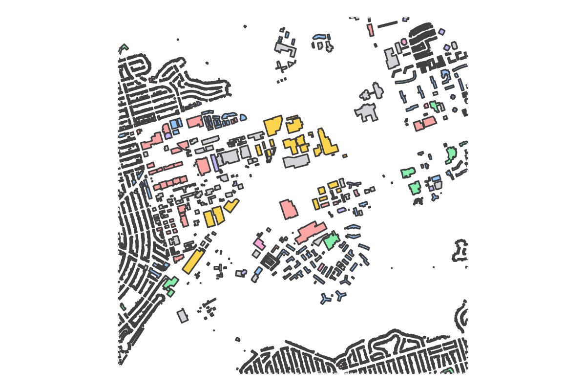 Program breakdown map