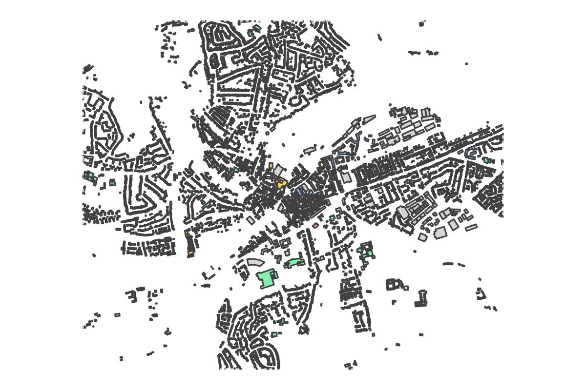 Program breakdown map