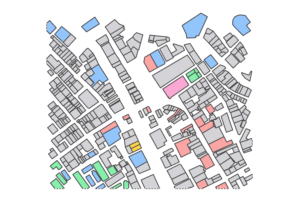 Program breakdown map