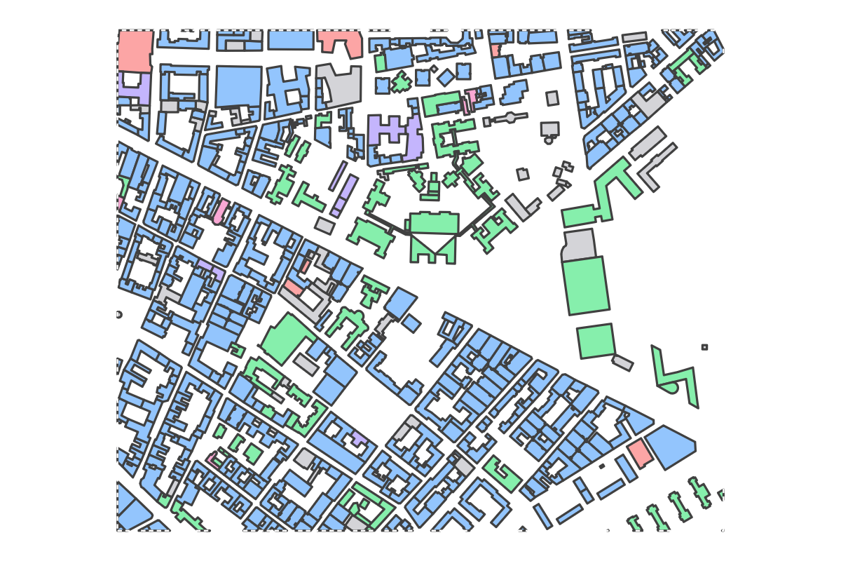 Program breakdown map