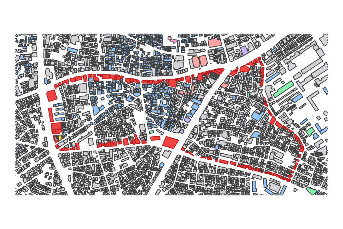 Program breakdown map