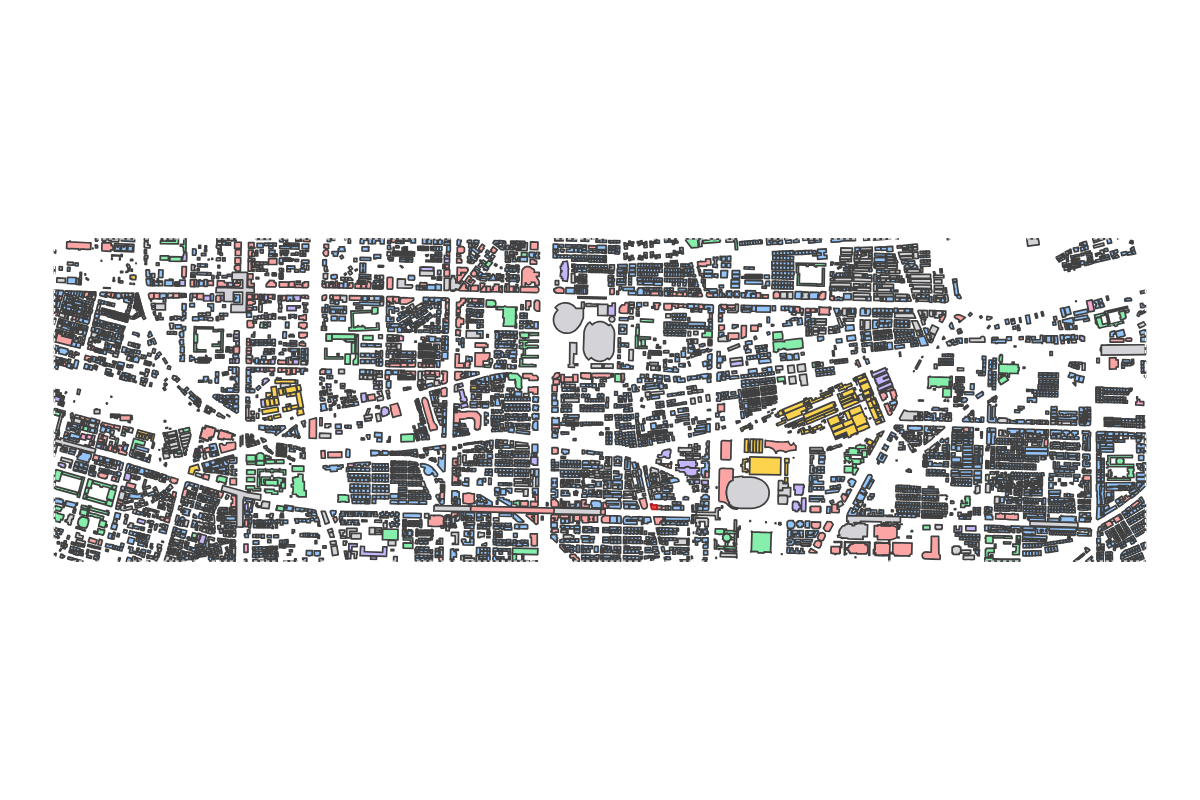 Program breakdown map