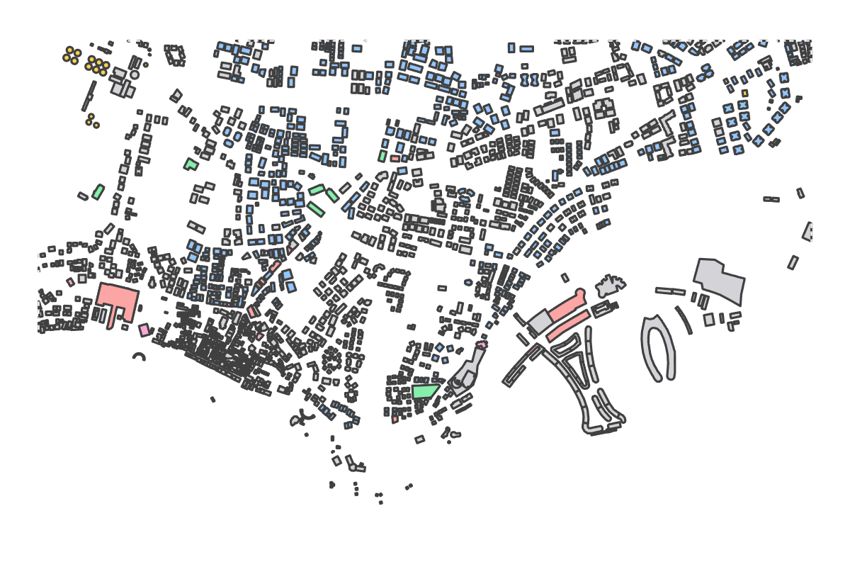 Program breakdown map