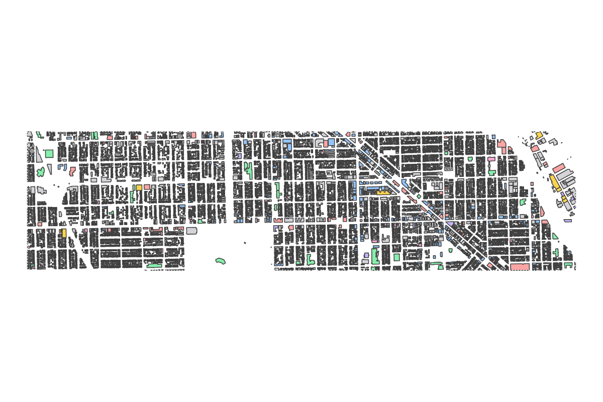 Program breakdown map