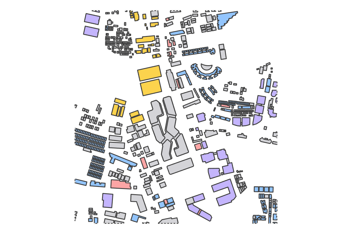 Program breakdown map
